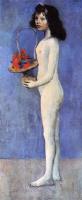 Picasso, Pablo - Girl with a basket of flowers